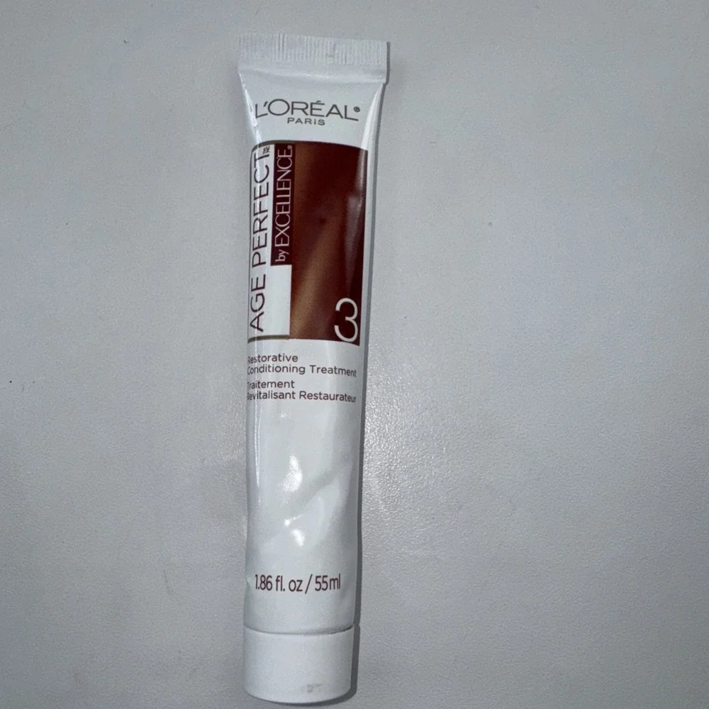 4 X Loreal Paris Excellence Creme Conditioning Hair Treatment #3 Tube Age Perfec